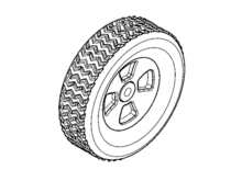 Wheel – Part Number: 704145