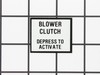 (s) decal blower clu – Part Number: 7013926YP
