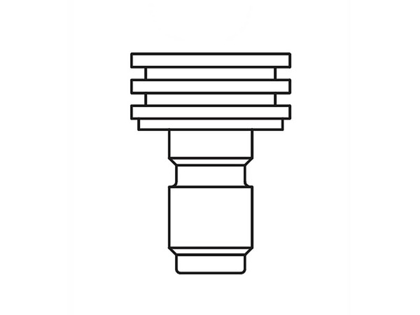 12661745-1-M-Briggs and Stratton-709745-Nozzle-red quick connect