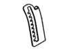 Bracket-height index – Part Number: 703-08762C