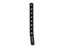 Label-deck height – Part Number: 777I25129