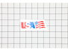 Label-made in usa – Part Number: 777D01782