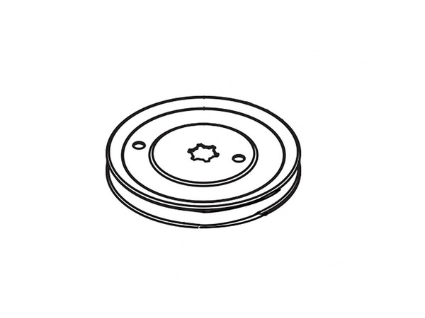 12695311-1-M-MTD-756-04464-Pulley-v type 6.56