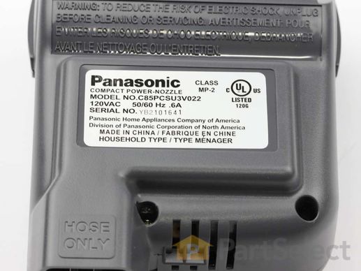 12697112-1-M-Panasonic-AC85PBMWZVU6-Vacuum Hose Attachment