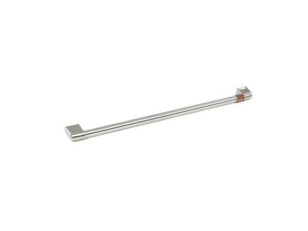 12703468-1-M-GE-WR12X30436-BRUSHED STAINLESS FREEZER DOOR HANDLE W/