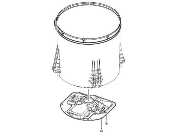 12708695-1-M-Samsung-DC97-19562M-SUB Tub Assembly