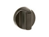 12709851-2-S-GE-WB03X31346-Stainless Range Control Knob (Black)
