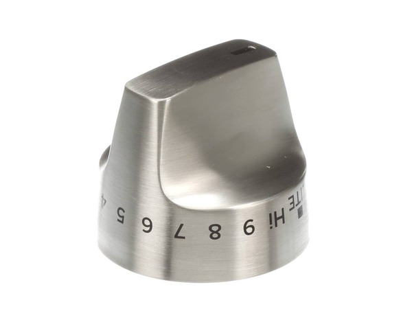 12709860-1-M-GE-WB03X31672-STAINLESS STEEL CONTROL KNOB