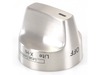 STAINLESS STEEL RANGE CONTROL KNOB – Part Number: WB03X31774