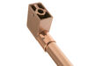 12709895-2-S-GE-WB15X31966-BLUSH COPPER RANGE HANDLE W/ CAFI BAND