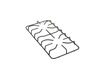 12709978-3-S-GE-WB31X31186-Top Grate