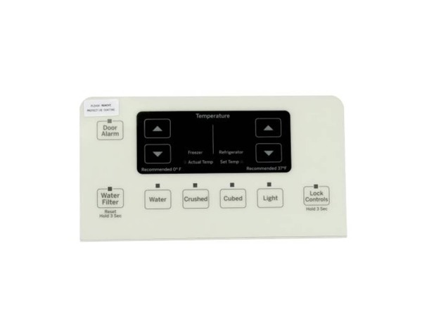 12710422-1-M-GE-WR55X30699-DISPENSER INTERFACE & BOARD BISQUE