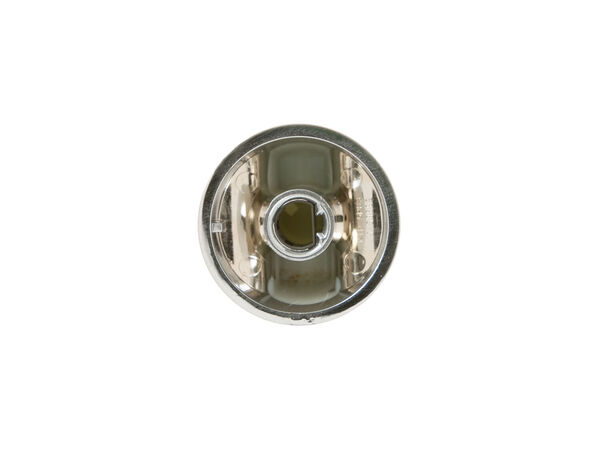 12716395-1-M-GE-WB03X31413-BLACK STAINLESS RANGE LOCK OUT KNOB