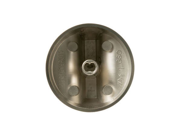12716399-1-M-GE-WB03X31660-STAINLESS STEEL SINGLE ELEMENT KNOB