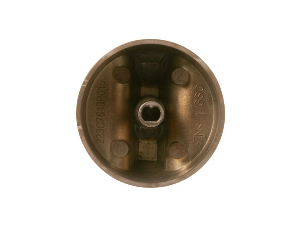 12716400-1-M-GE-WB03X31661-BLUSH BRONZE DOUBLE BURNER KNOB