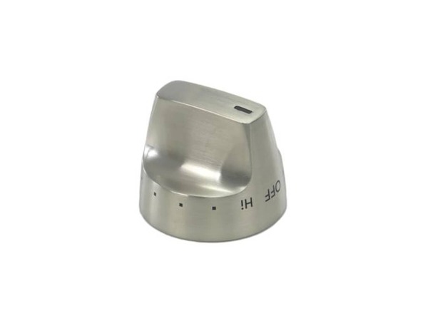 12716408-1-M-GE-WB03X31671-STAINLESS STEEL CONTROL KNOB