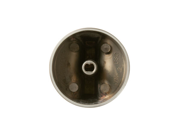 12716412-1-M-GE-WB03X31678-STAINLESS STEEL DOUBLE BURNER KNOB
