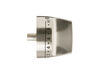 12716412-2-S-GE-WB03X31678-STAINLESS STEEL DOUBLE BURNER KNOB
