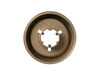 BLUSH BRONZE OVEN KNOB BEZEL – Part Number: WB03X31783