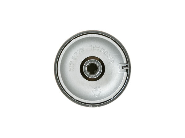 12716420-1-M-GE-WB03X31811-BLACK STAINLESS WALL OVEN CONTROL KNOB