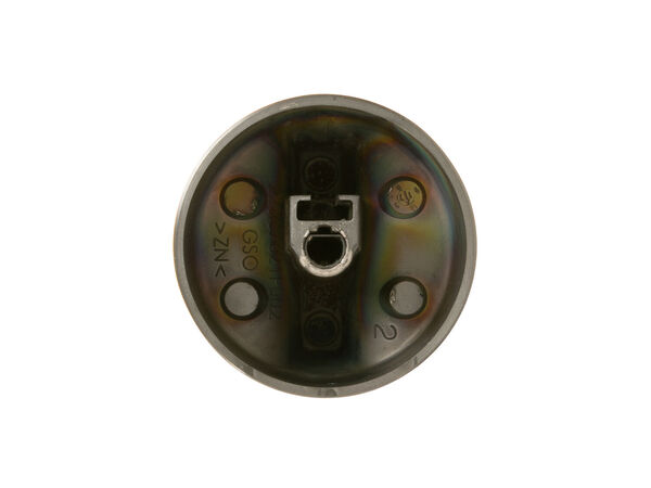 12716431-1-M-GE-WB03X31899-BLACK STAINLESS WARMING ZONE KNOB