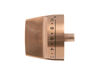 12716436-3-S-GE-WB03X31906-BLUSH COPPER DOUBLE BURNER KNOB