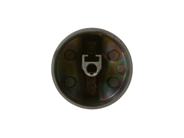 12716437-1-M-GE-WB03X31907-BLACK STAINLESS MRHOB KNOB