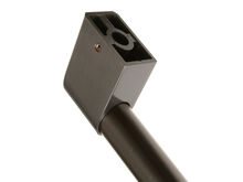 BLACK STAINLESS FD WALL OVEN HANDLE – Part Number: WB15X31824