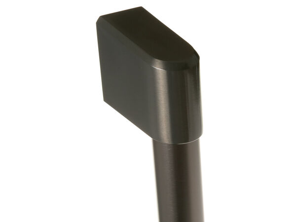 12716473-1-M-GE-WB15X31825-BLACK STAINLESS FD WALL OVEN HANDLE W/ C