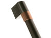 12716486-2-S-GE-WB15X31963-BLACK STAINLESS RANGE HANDLE W/ CAFI BAN