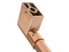 12716487-2-S-GE-WB15X31964-BLUSH COPPER RANGE HANDLE W/ CAFI BAND