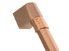 12716487-3-S-GE-WB15X31964-BLUSH COPPER RANGE HANDLE W/ CAFI BAND