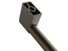 12716730-2-S-GE-WR12X30443-BRUSHED BLACK FRESH FOOD DOOR HANDLE