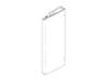 REFRIGERATOR - FRESH FOOD DOOR LH WHITE – Part Number: WR78X30449