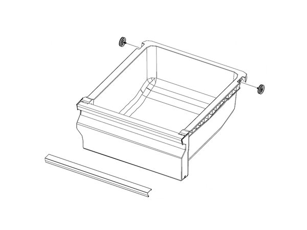 12719915-1-M-Samsung-DA97-13841J-Vegetable Case Assembly (Right)