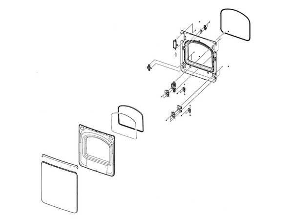 12720905-1-M-Samsung-DC97-18995D-Door Module Assembly