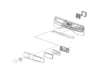 Touchpad Control Panel Assembly – Part Number: DC97-21464F