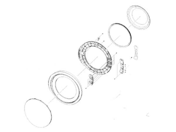 12721161-1-M-Samsung-DC97-21491A-Door Assembly