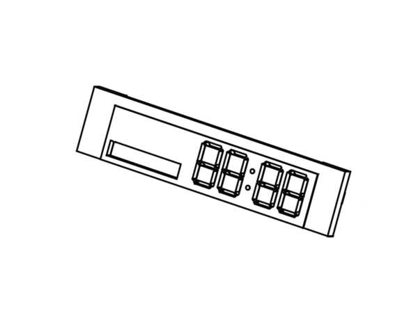 12721222-1-M-Samsung-DD07-00021B-LED DISPLAY;8S,5D,DW9900R, TIME INDICATO