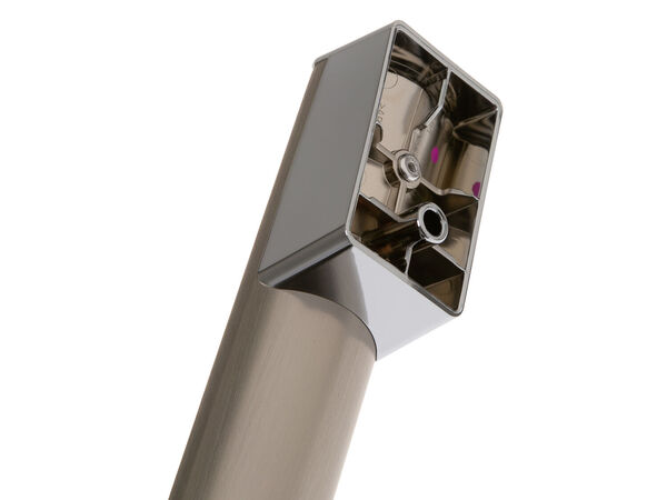 12722402-1-M-GE-WB15X32940-STAINLESS STEEL HANDLE AND ENDCAP