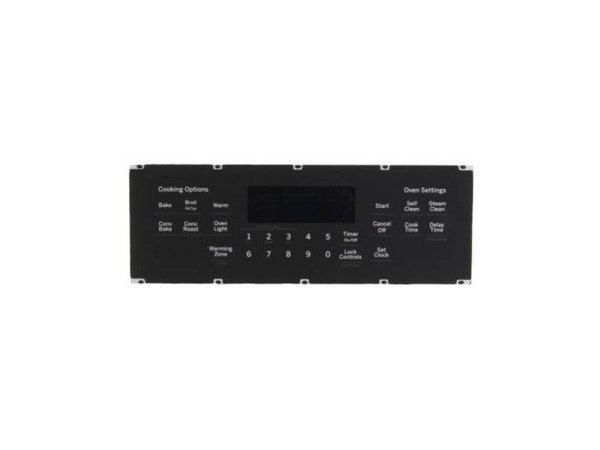 12722626-1-M-GE-WB27X33138-OVEN CONTROL AND OVERLAY ASM