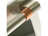 12722819-2-S-GE-WB56X33311-STAINLESS STEEL MICROWAVE DOOR