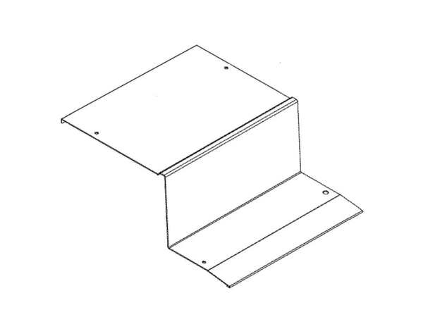 12723349-1-M-GE-WR02X29042-ICE MAKER COVER 18" "