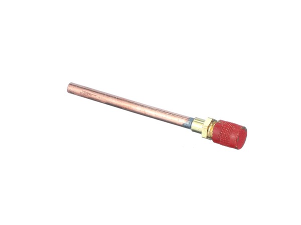 12723499-1-M-GE-WR87X30876-R600 PROCESS VALVE W/ RED CAP