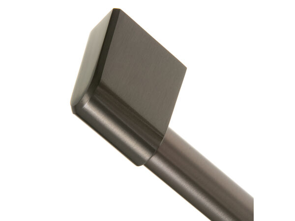 12725583-1-M-GE-WB15X32434-Brushed Microwave Handle With Cafe Band (Black)