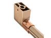 12725590-2-S-GE-WB15X33418-BRSHD BRONZE MICROWAVE HANDL W/CAFE BAND