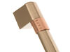 12725592-3-S-GE-WB15X33431-BRUSHED BRONZE HANDLE W/CAFE BAND