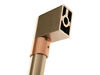 12725594-3-S-GE-WB15X33433-BRONZE FD WALL OVEN HANDLE W/ CAFI BADGE