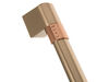 12725603-3-S-GE-WB15X33615-BRUSHED BRONZE RANGE HANDLE 48L W/ CAFI