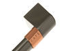 12725608-3-S-GE-WB15X33708-BRUSHED BLCK SS MICRO HANDLE W/CAFE BAND